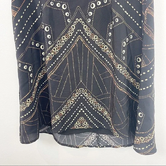 Stone Cold Fox Alfie Black Sleeveless Mini Dress Size 1 RARE - Picture 6 of 9